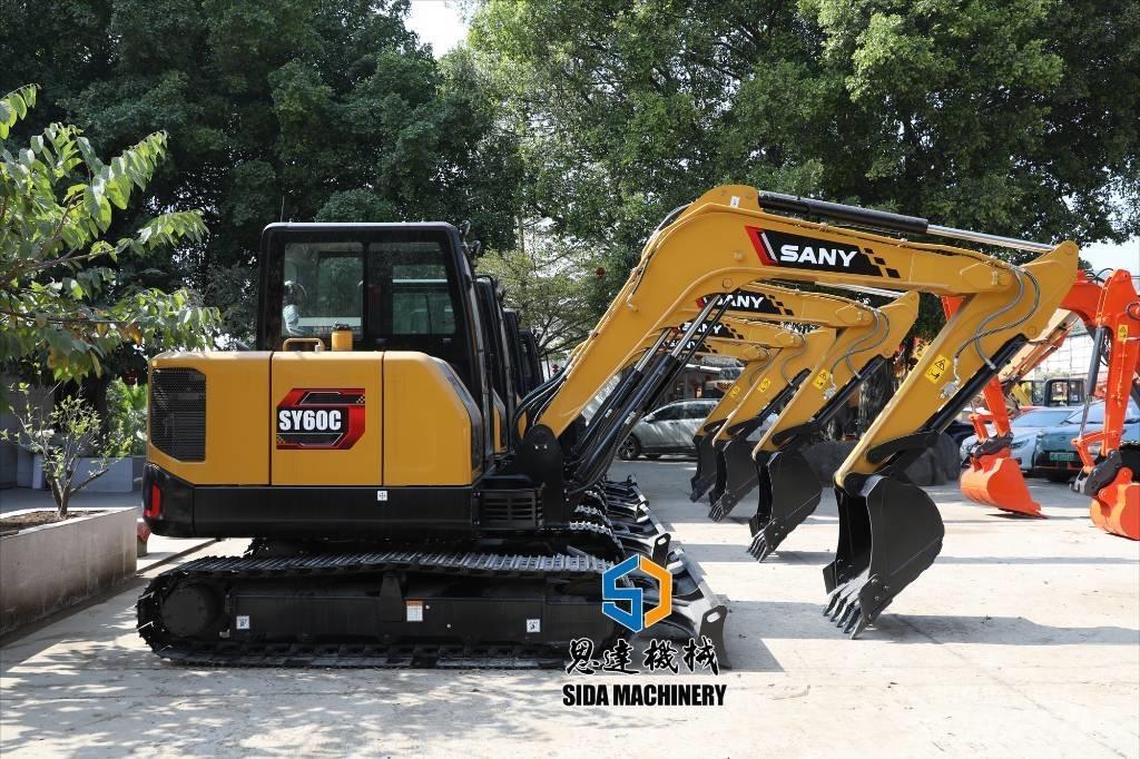 Sany SY 60 C Miniekskavaatorid < 7 t