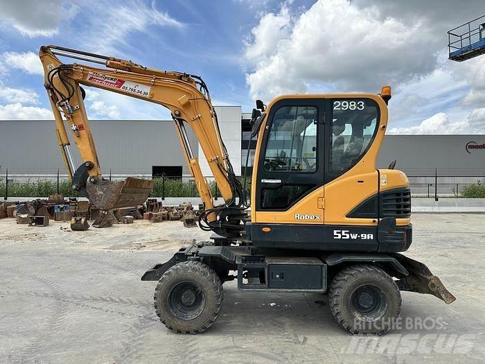 Hyundai R55W-9A Ratasekskavaatorid