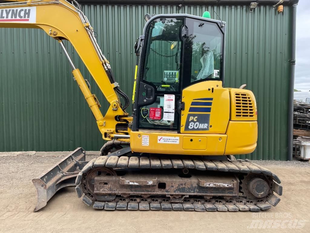 Komatsu PC 80 MR-5E0 Väikeekskavaatorid 7t-12t