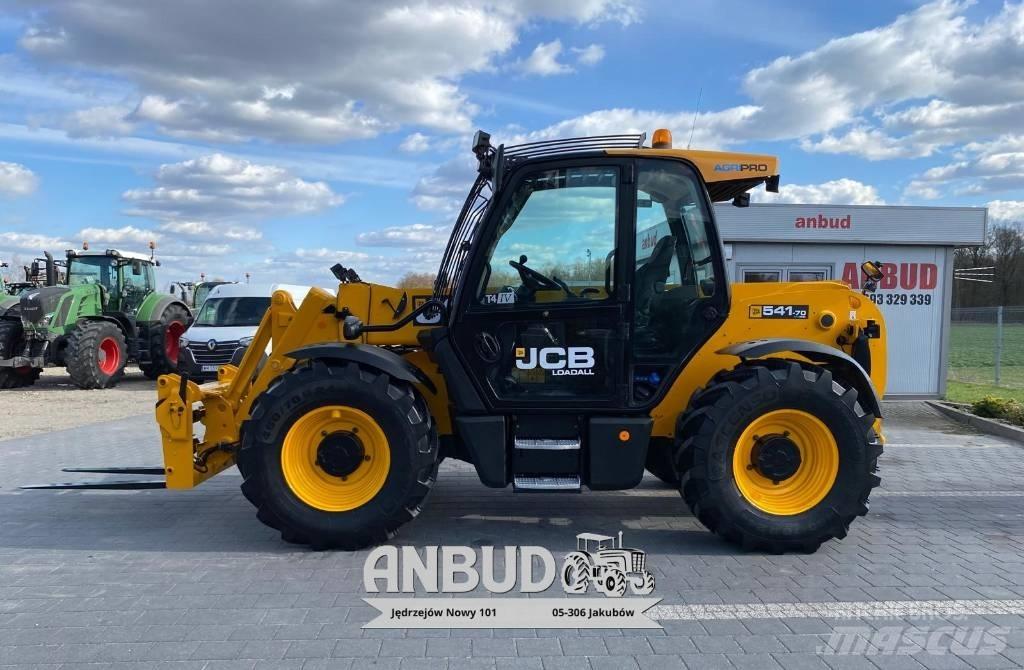JCB 541-70 Agri Pro Teleskoop rataslaadurid