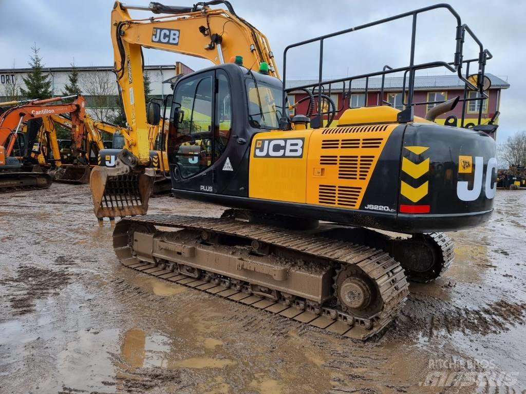 JCB JS 220LC Plus Roomikekskavaatorid