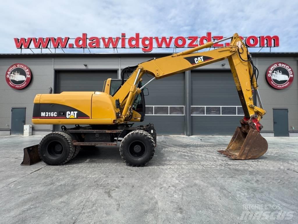 CAT M 316 C Ratasekskavaatorid