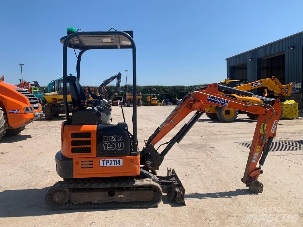 Hitachi ZX 19 U-5 Miniekskavaatorid < 7 t