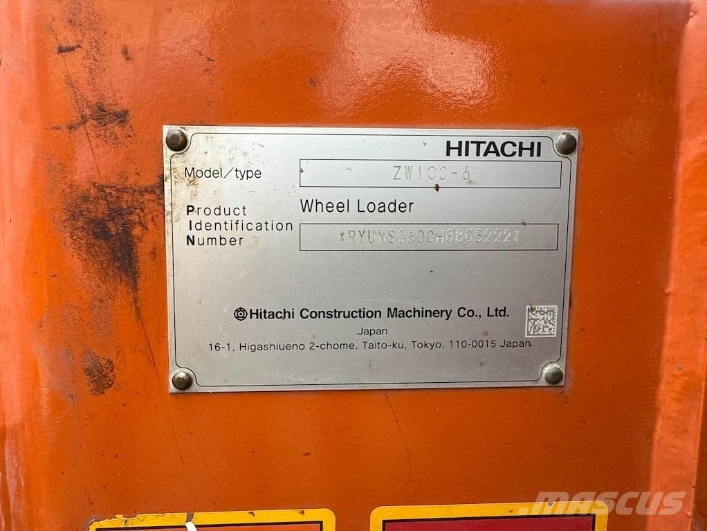 Hitachi ZW 100 Rataslaadurid