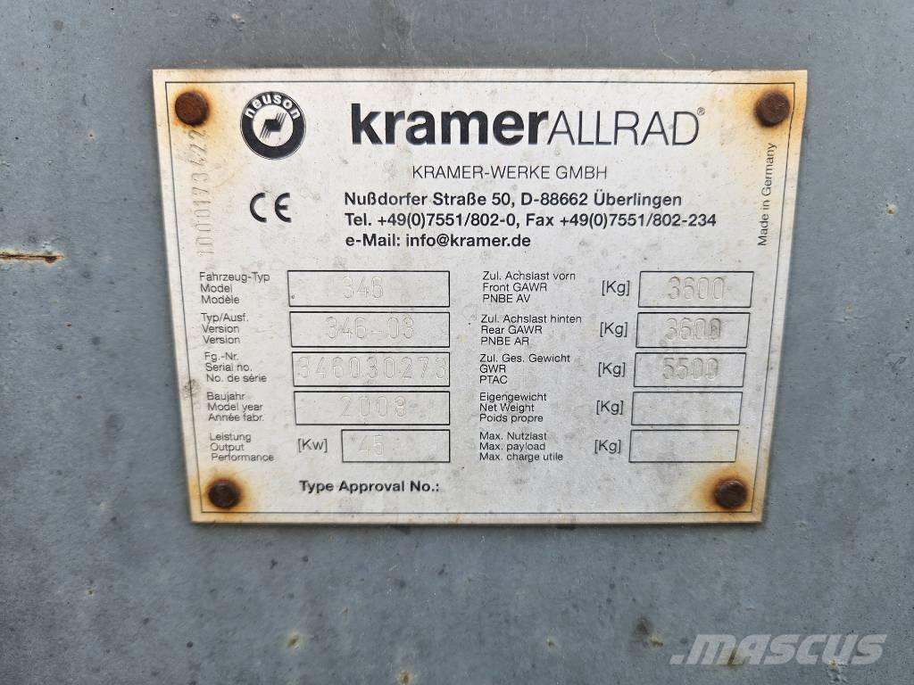 Kramer-allrad 750 Rataslaadurid