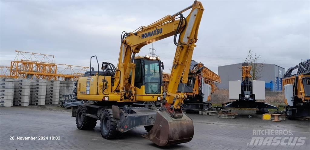 Komatsu PW160-7E0 Ratasekskavaatorid