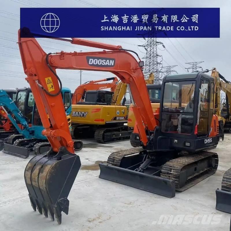 Doosan DH 55 Roomikekskavaatorid