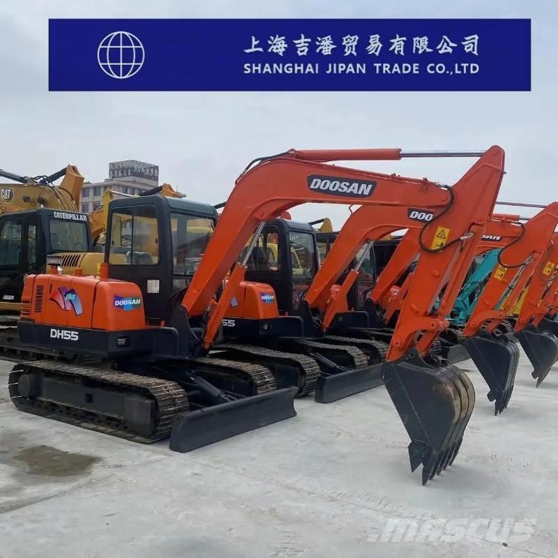 Doosan DH 55 Roomikekskavaatorid