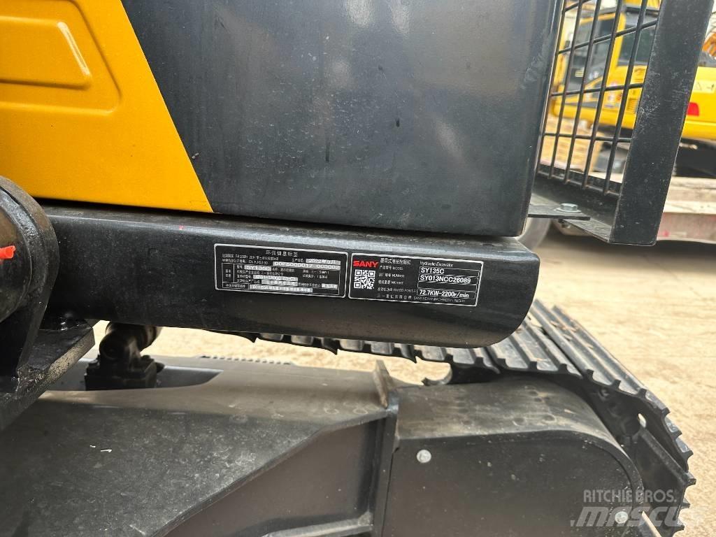 Sany SY 135 C Väikeekskavaatorid 7t-12t