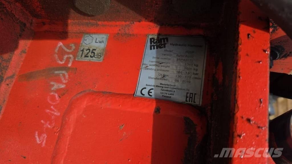Rammer R25P Hüdrohaamrid