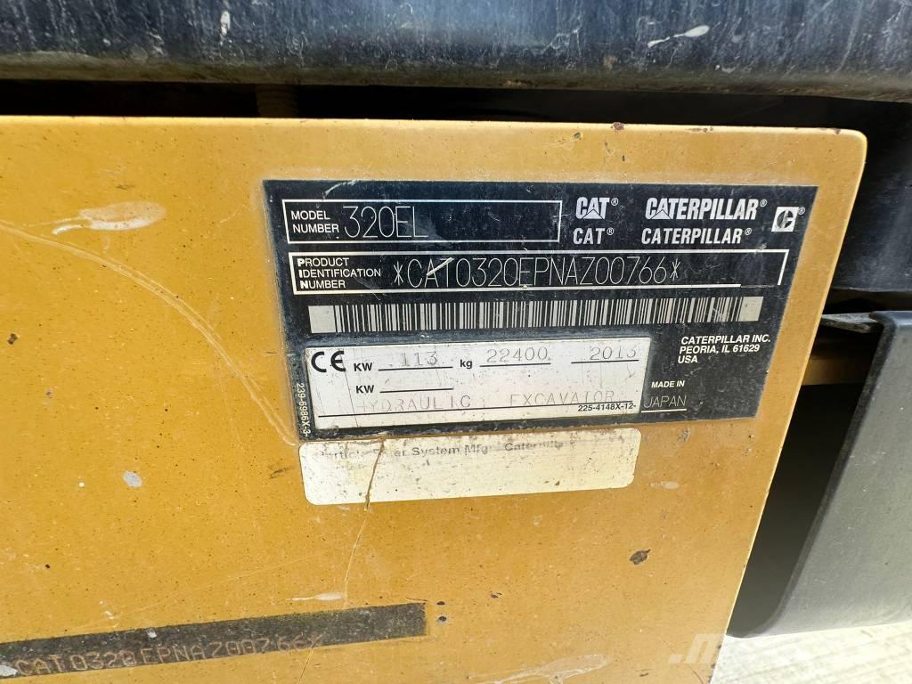 CAT 320 E L Roomikekskavaatorid