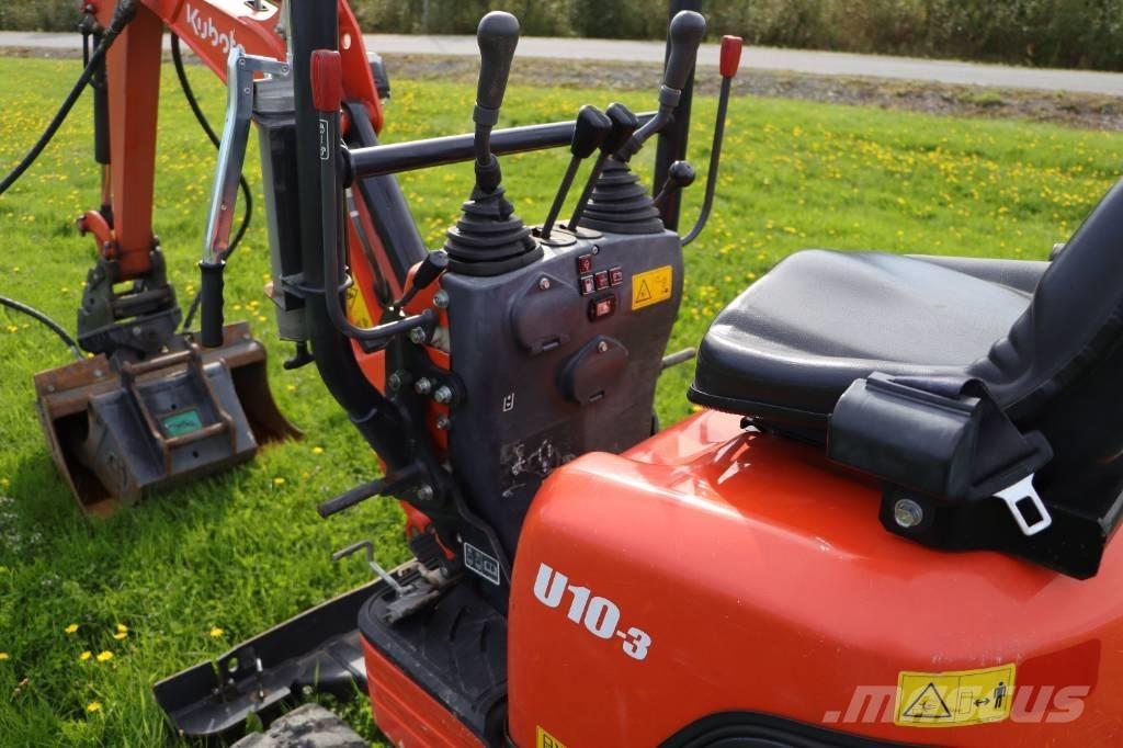 Kubota U10-3 Miniekskavaatorid < 7 t