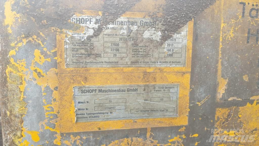 Schopf SFL65 Maaalused laadurid