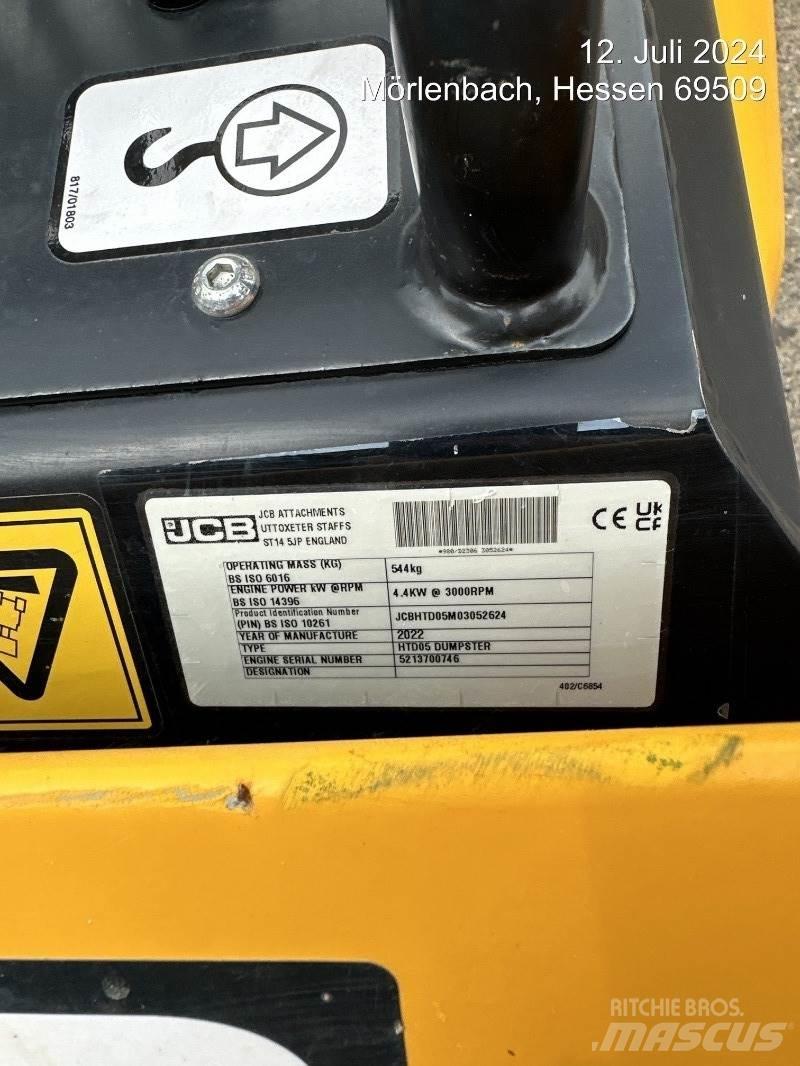 JCB HTD5 Väikekallurid