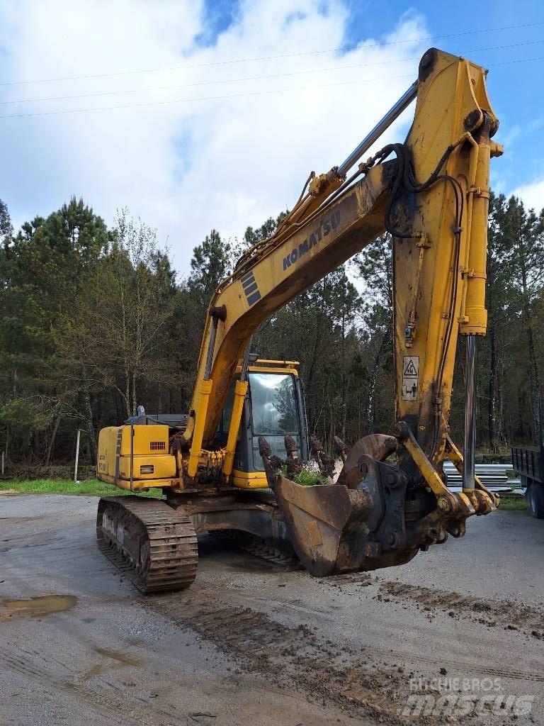 Komatsu PC 160-6K Roomikekskavaatorid