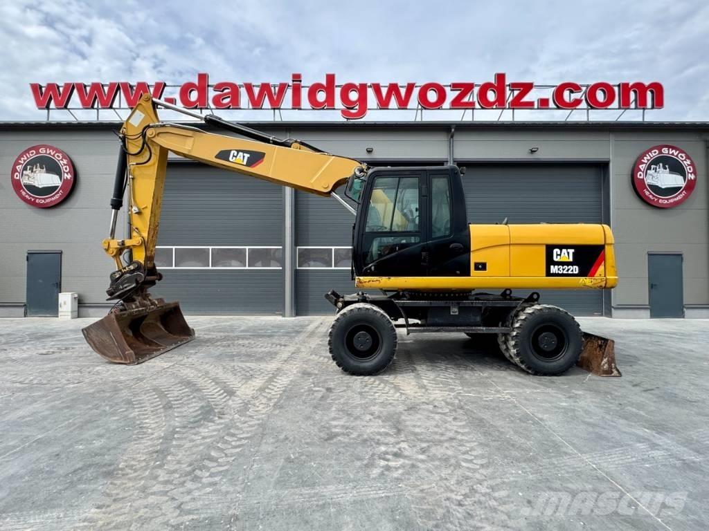 CAT M322D Ratasekskavaatorid