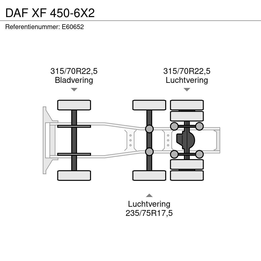 DAF XF 450-6X2 Sadulveokid