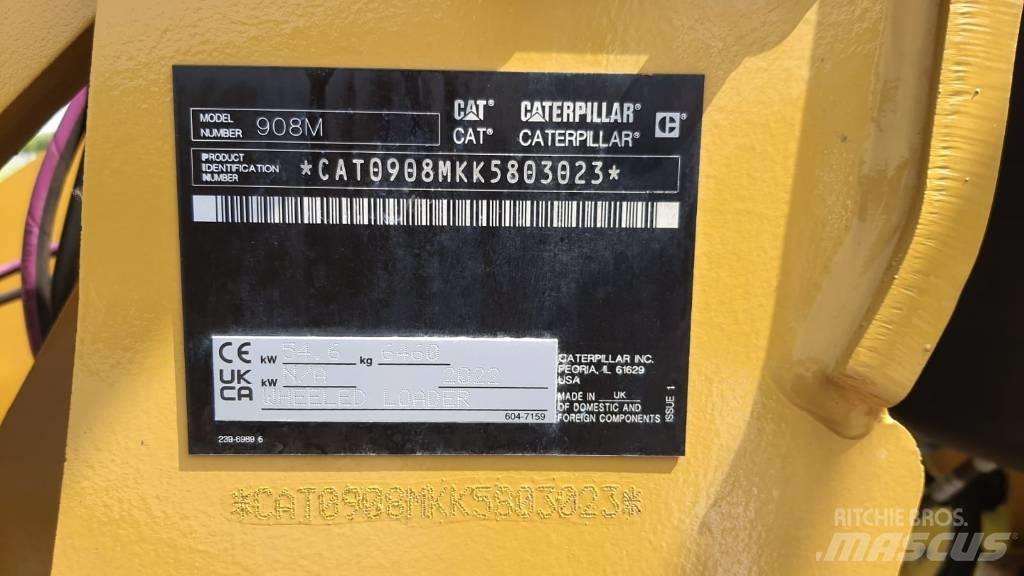 CAT 908M Rataslaadurid