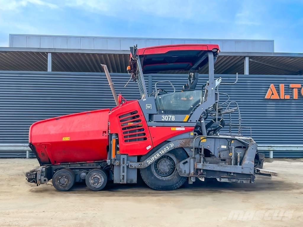Vögele SUPER 1803-3I Asfaldilaoturid