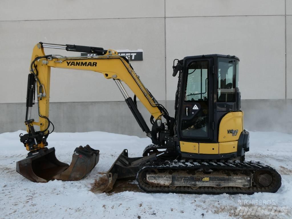Yanmar Vio 57-6A Miniekskavaatorid < 7 t