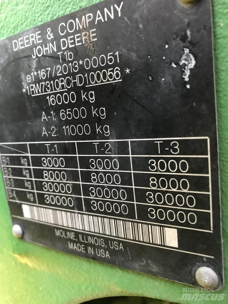 John Deere 7310R Traktorid