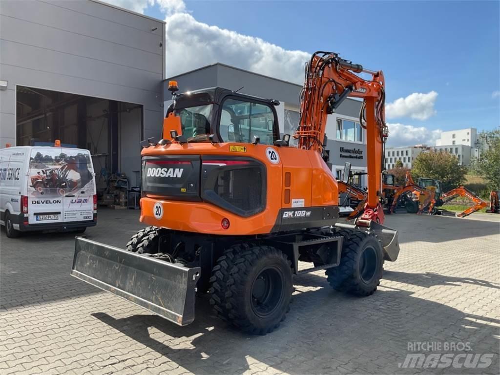Doosan DX100W-7 Ratasekskavaatorid
