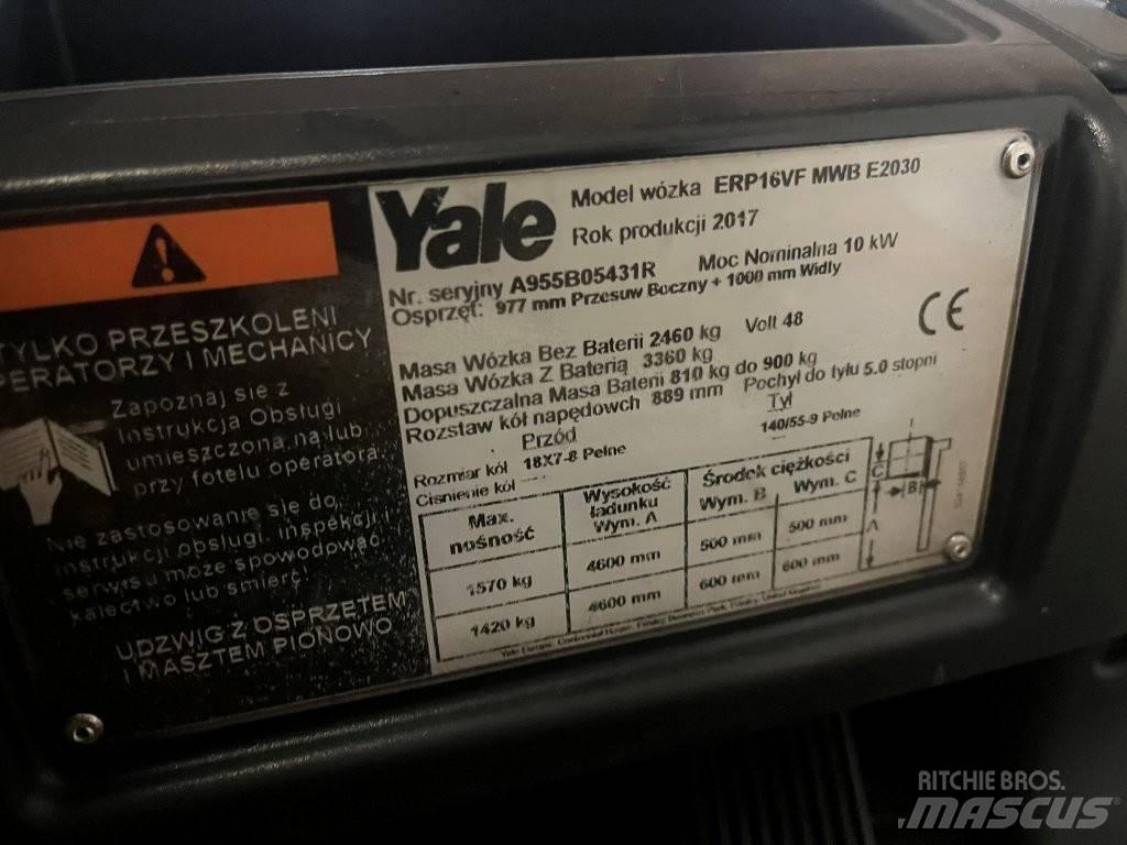 Yale ERP 16 VF Elektritõstukid