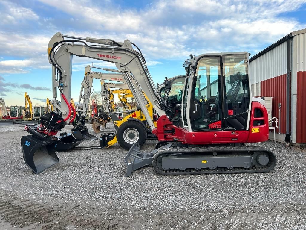 Takeuchi TB370 Väikeekskavaatorid 7t-12t