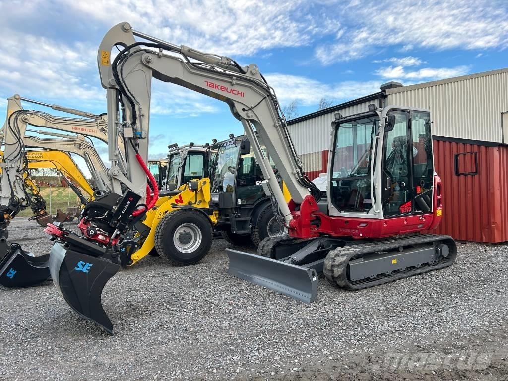 Takeuchi TB370 Väikeekskavaatorid 7t-12t