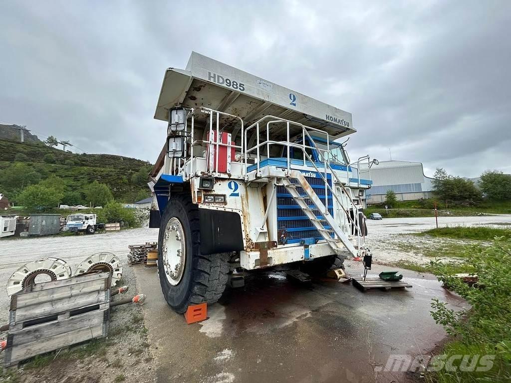 Komatsu HD985 Väikekallurid