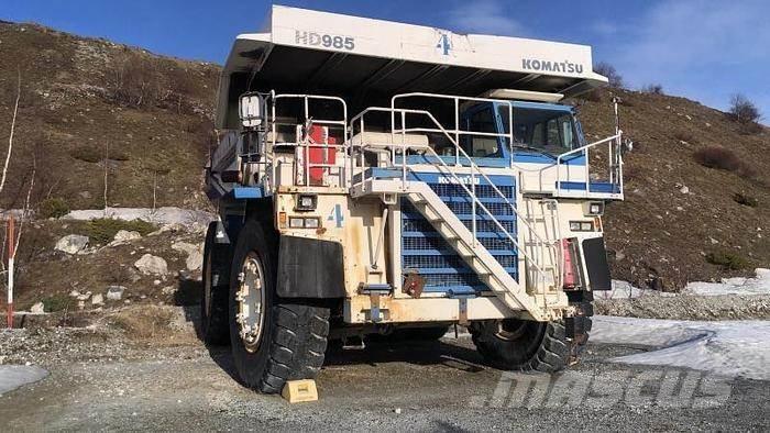 Komatsu HD985 Väikekallurid