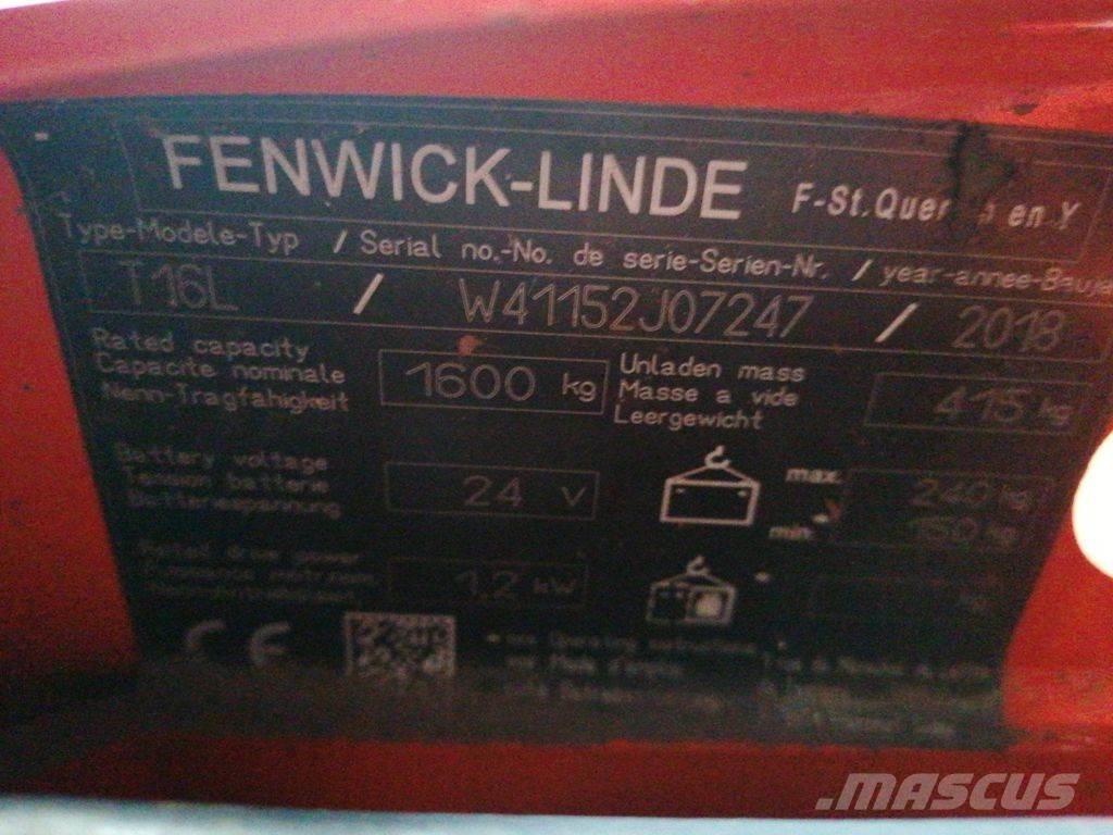 Linde T16L Elektriline alusesiirdaja