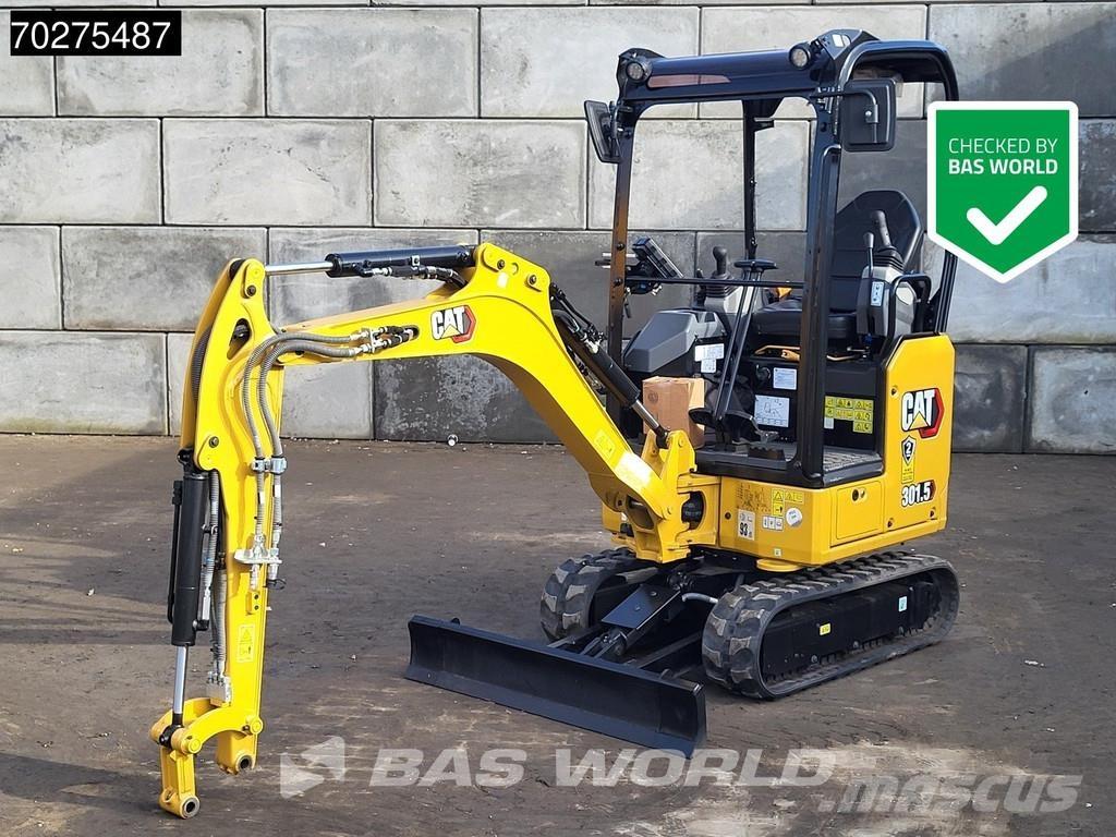 CAT 301.5 Miniekskavaatorid < 7 t