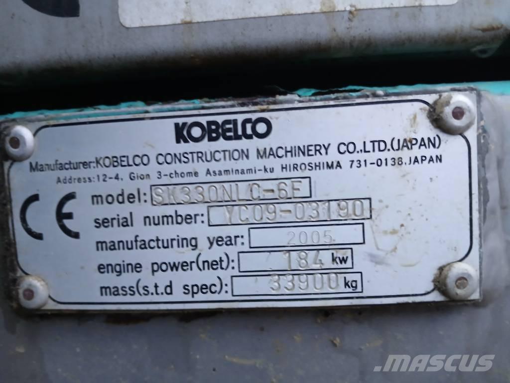 Kobelco SK 330NLC-6E Roomikekskavaatorid