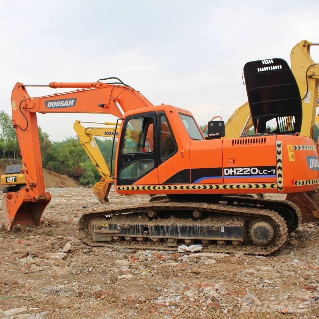 Doosan 220 LC-7 Roomikekskavaatorid