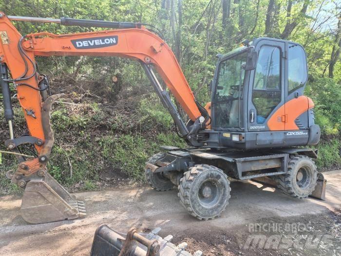 Doosan DX 55 W Ratasekskavaatorid