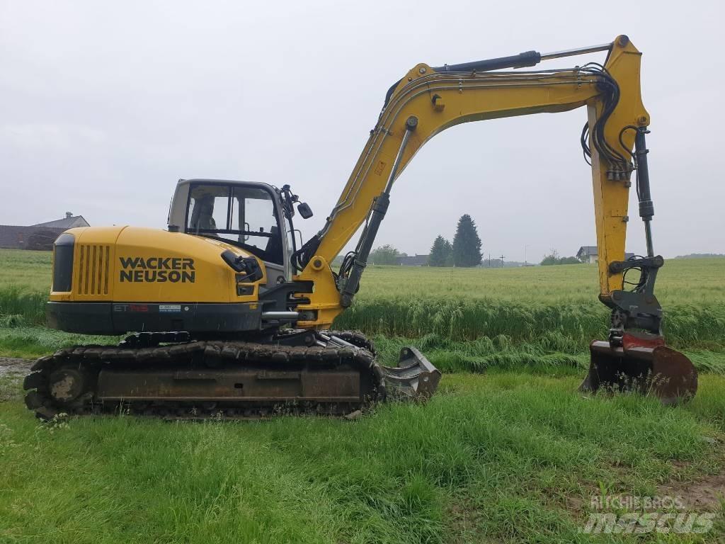 Wacker Neuson ET 145 Roomikekskavaatorid
