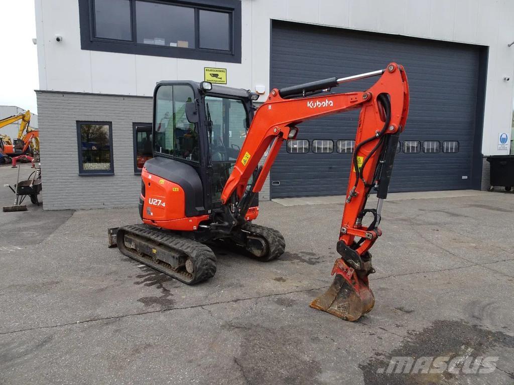 Kubota U27-4 Miniekskavaatorid < 7 t