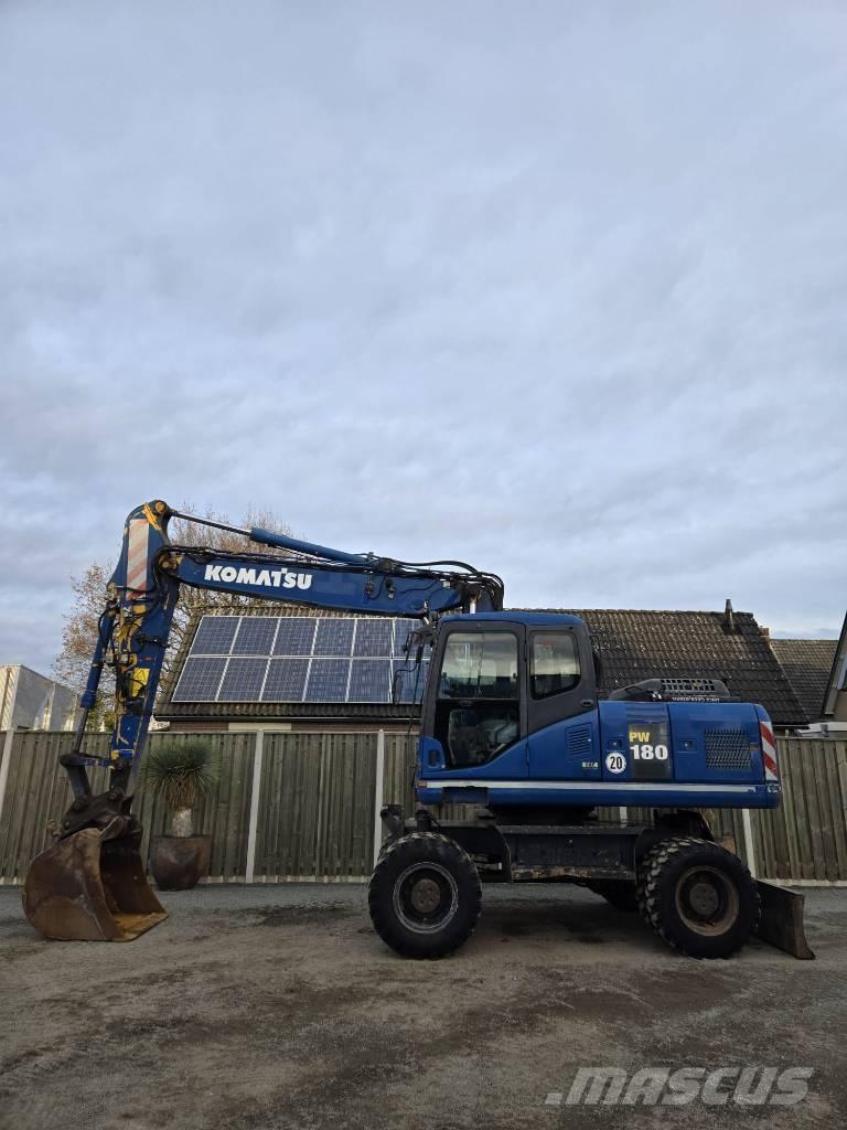 Komatsu PW 180-7EO Ratasekskavaatorid