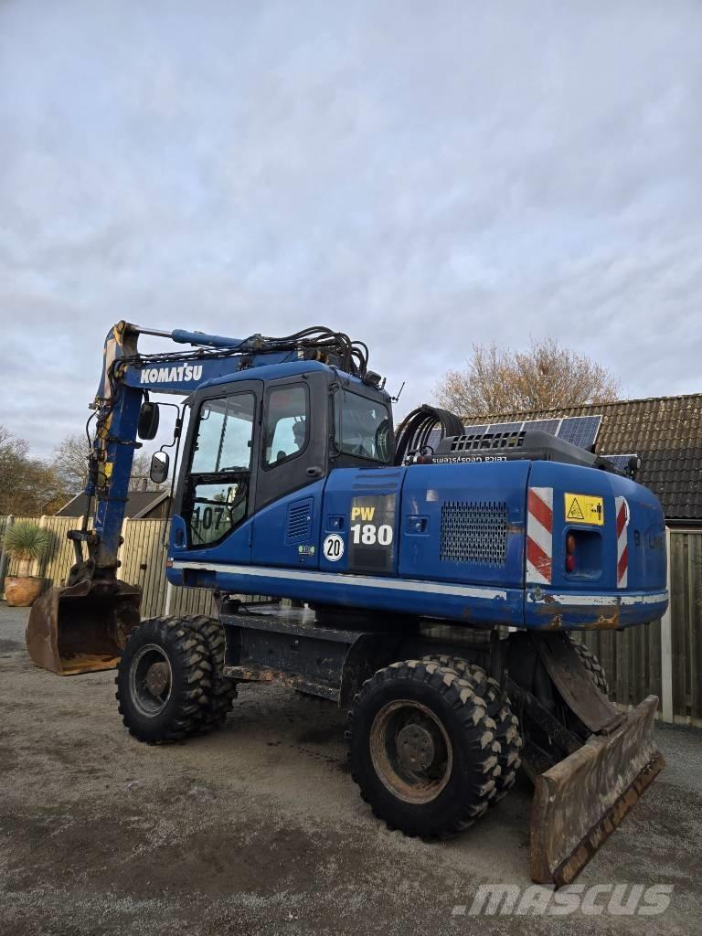 Komatsu PW 180-7EO Ratasekskavaatorid