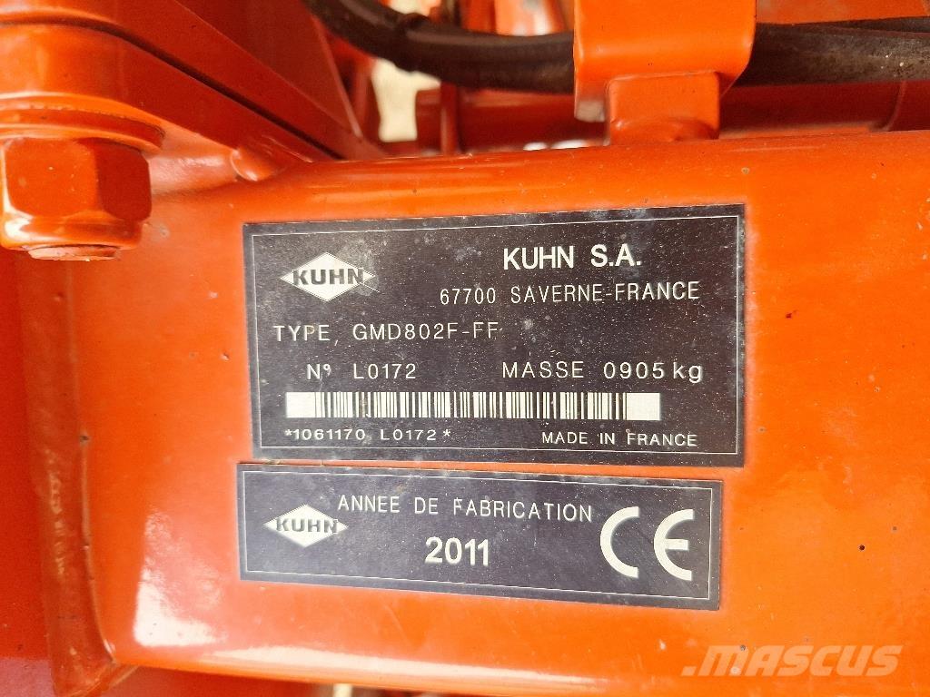 Kuhn Gmd 802 F FF Niidukid