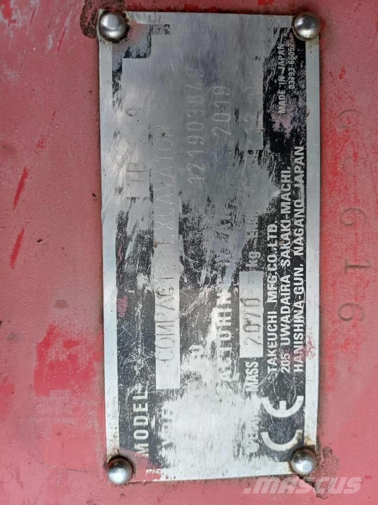 Takeuchi TB 219 Miniekskavaatorid < 7 t
