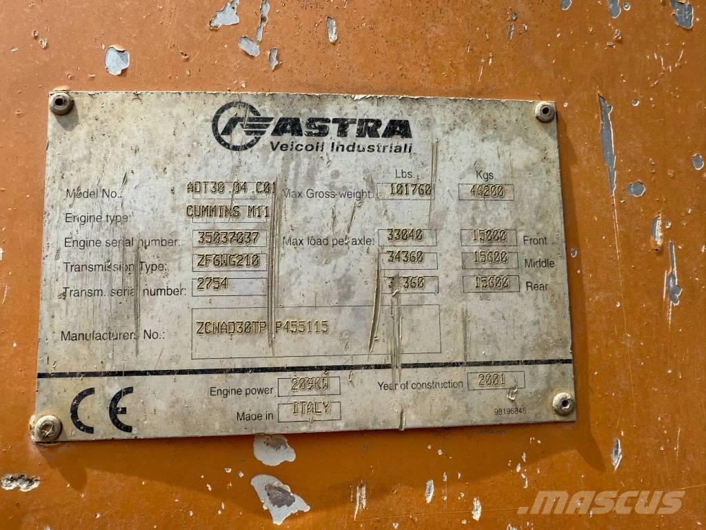 Astra ADT30 Liigendraamiga pinnaseveokid