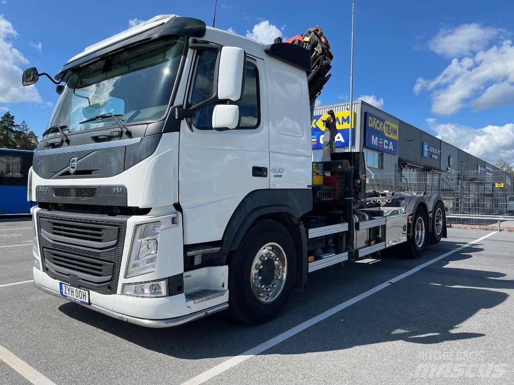 Volvo FM460, 6x2 Kraanaga veokid