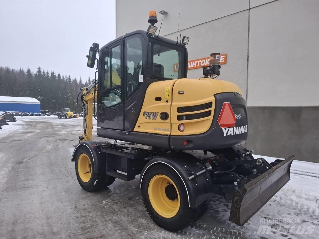 Yanmar B 75 W Ratasekskavaatorid
