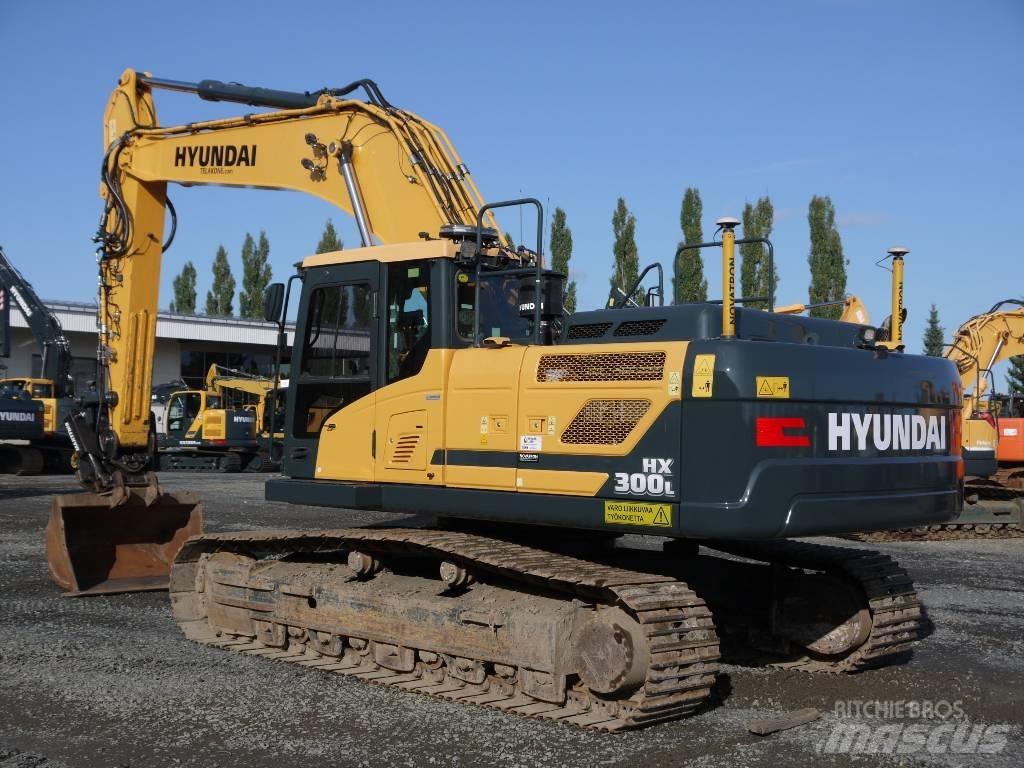 Hyundai HX 300 L Roomikekskavaatorid