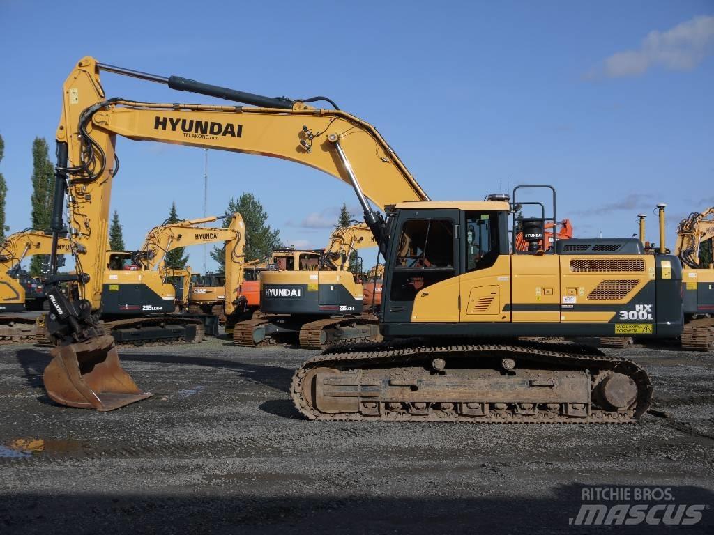 Hyundai HX 300 L Roomikekskavaatorid