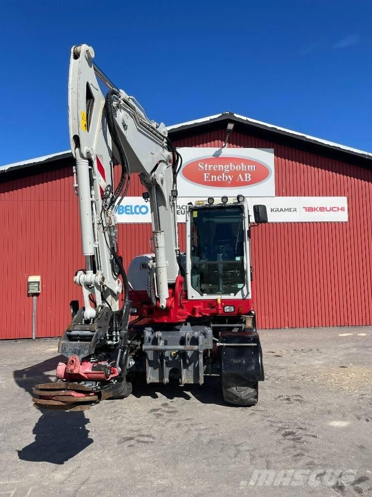 Takeuchi TB 295 W Ratasekskavaatorid