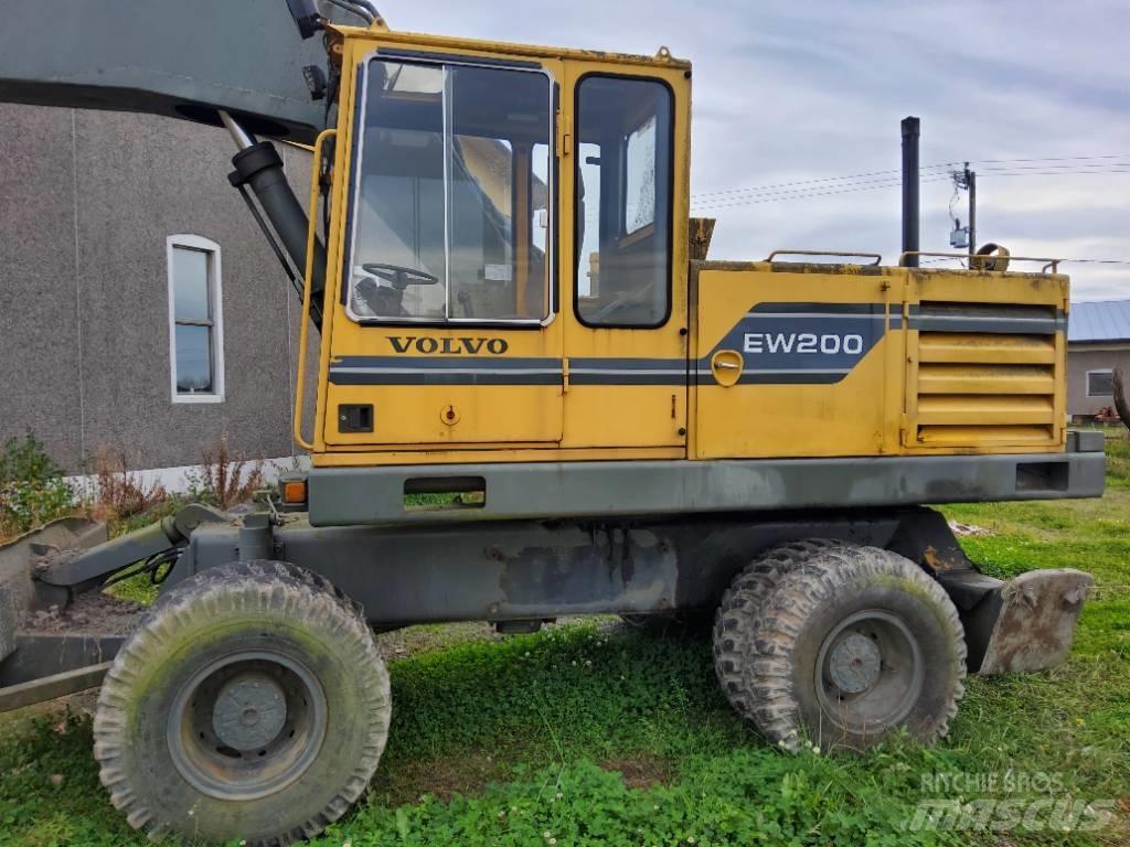 Volvo EW 200 Ratasekskavaatorid
