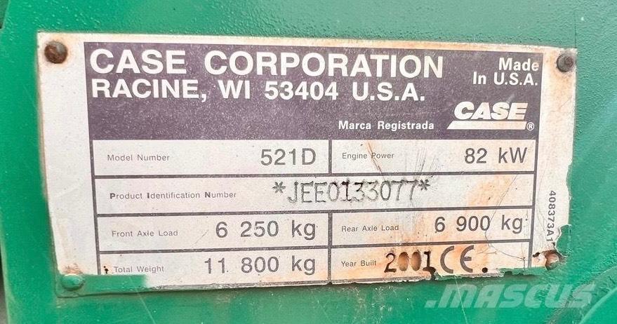 CASE 521 D Rataslaadurid